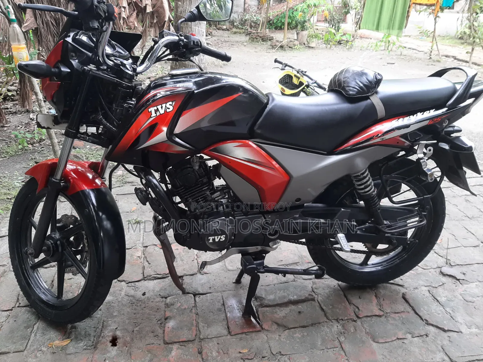 TVS Stryker 125 2018 Red