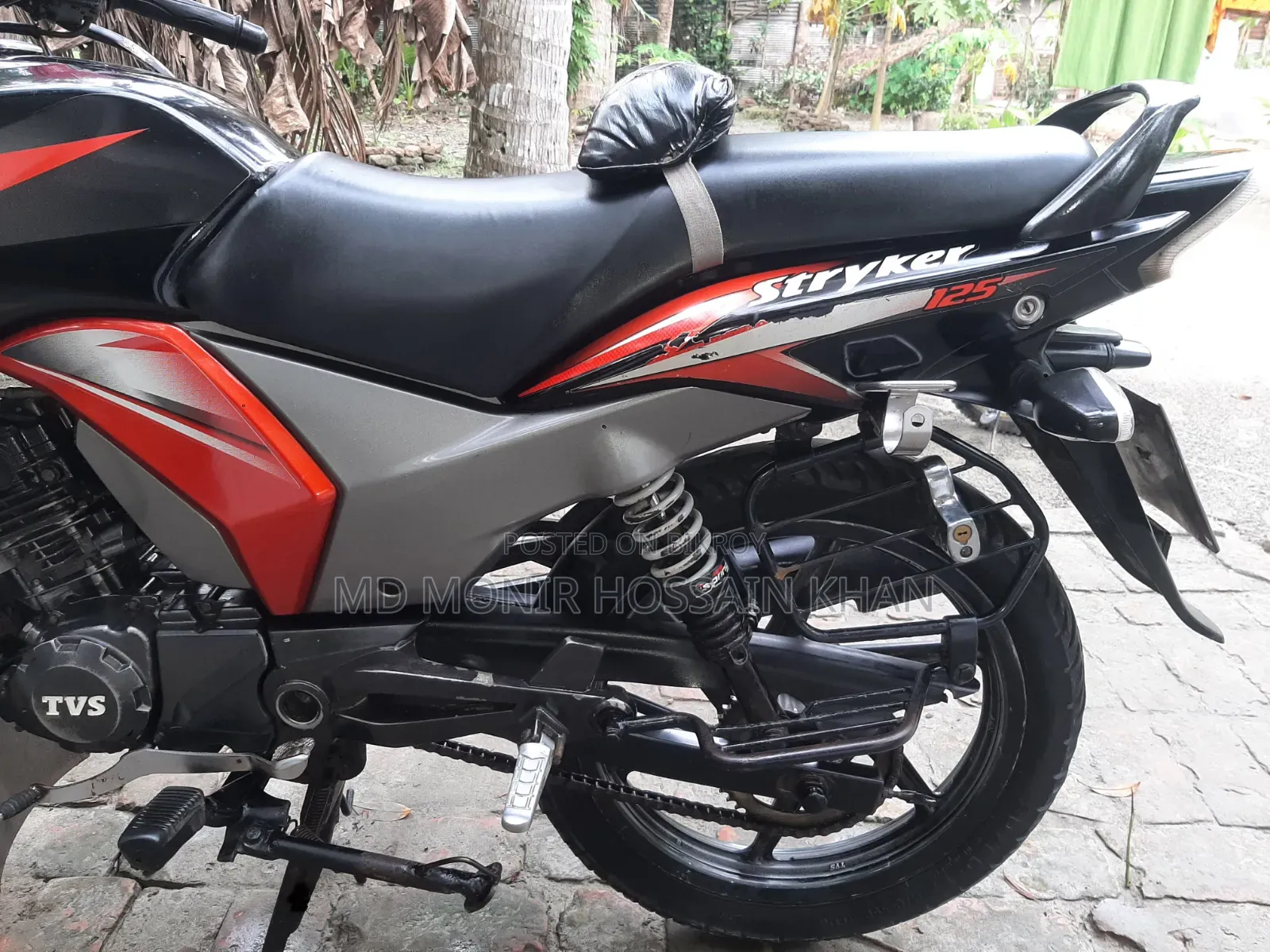 TVS Stryker 125 2018 Red