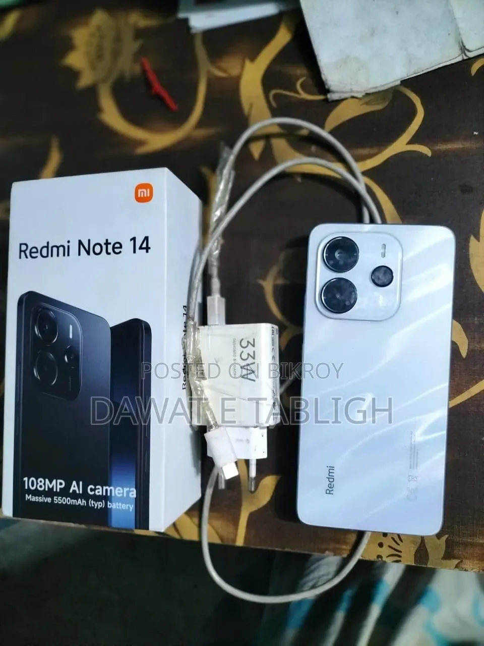 Xiaomi Redmi Note 14 4G 256 GB White