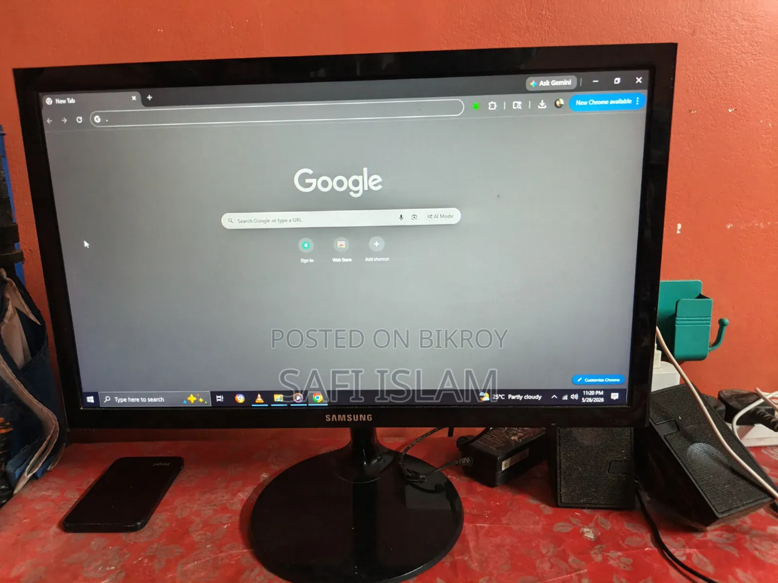 Desktop Computer Lenovo 6GB Intel Core I5 SSD 256GB