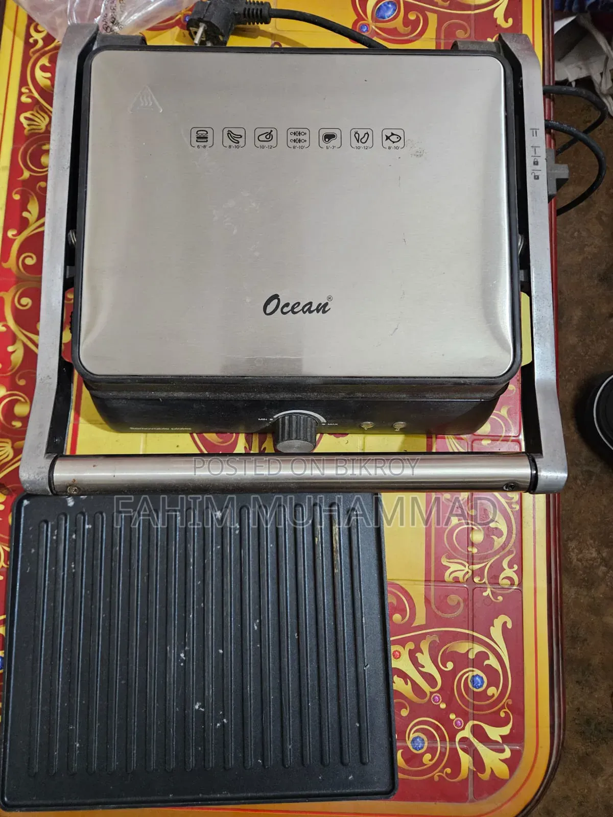 Ocean Sandwich Maker Press Heat Machine