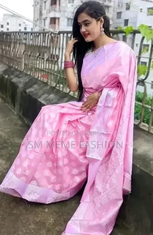 Soft Silk Indian-Inspired Katan Saree