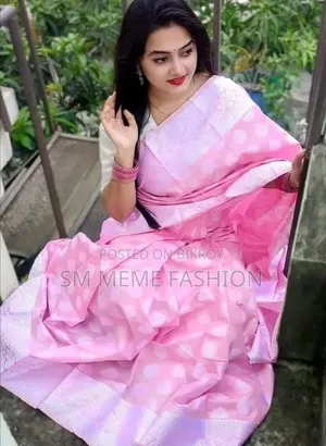 Soft Silk Indian-Inspired Katan Saree