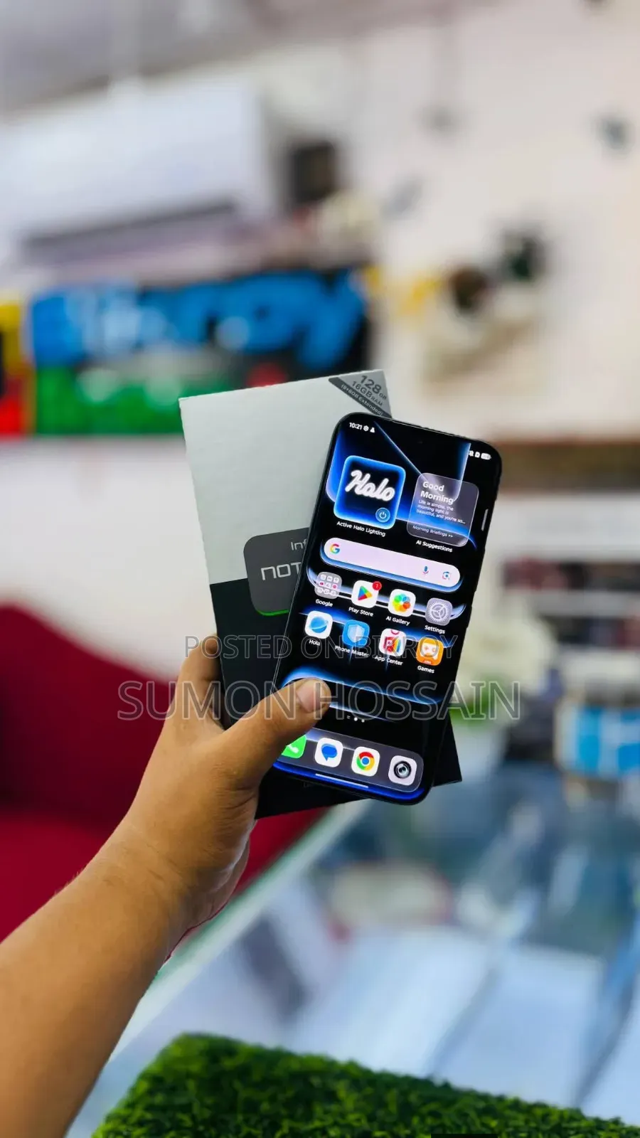 Infinix Note Edge 128 GB Black