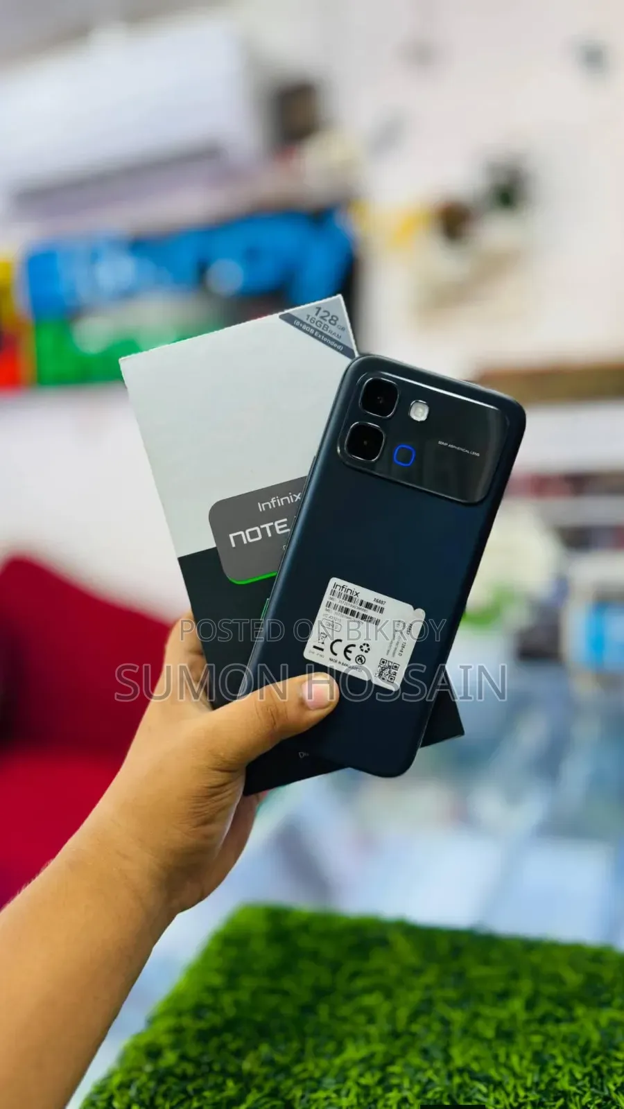 Infinix Note Edge 128 GB Black