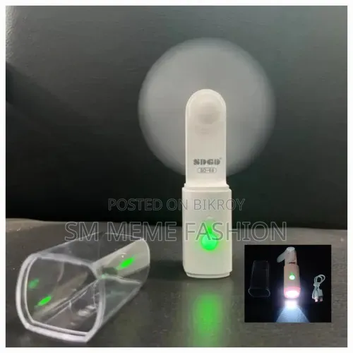 SDGD SD-09 Mini Rechargeable Flashlight Fans