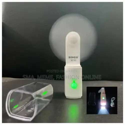 SDGD Sd-09 Mini Rechargeable Flashlight Fans