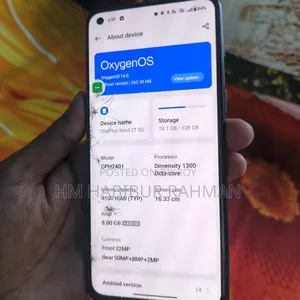 OnePlus Nord 2T 128 GB Black