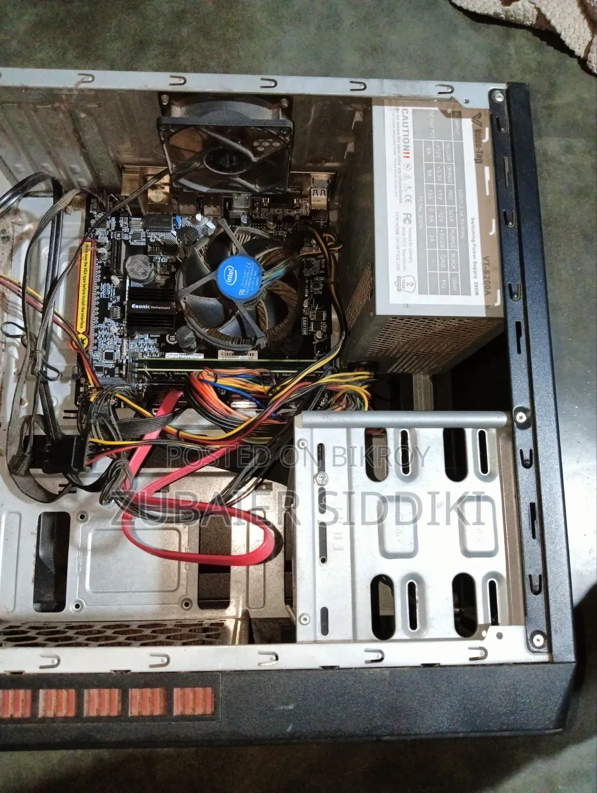 Motherboard, RAM, Processor