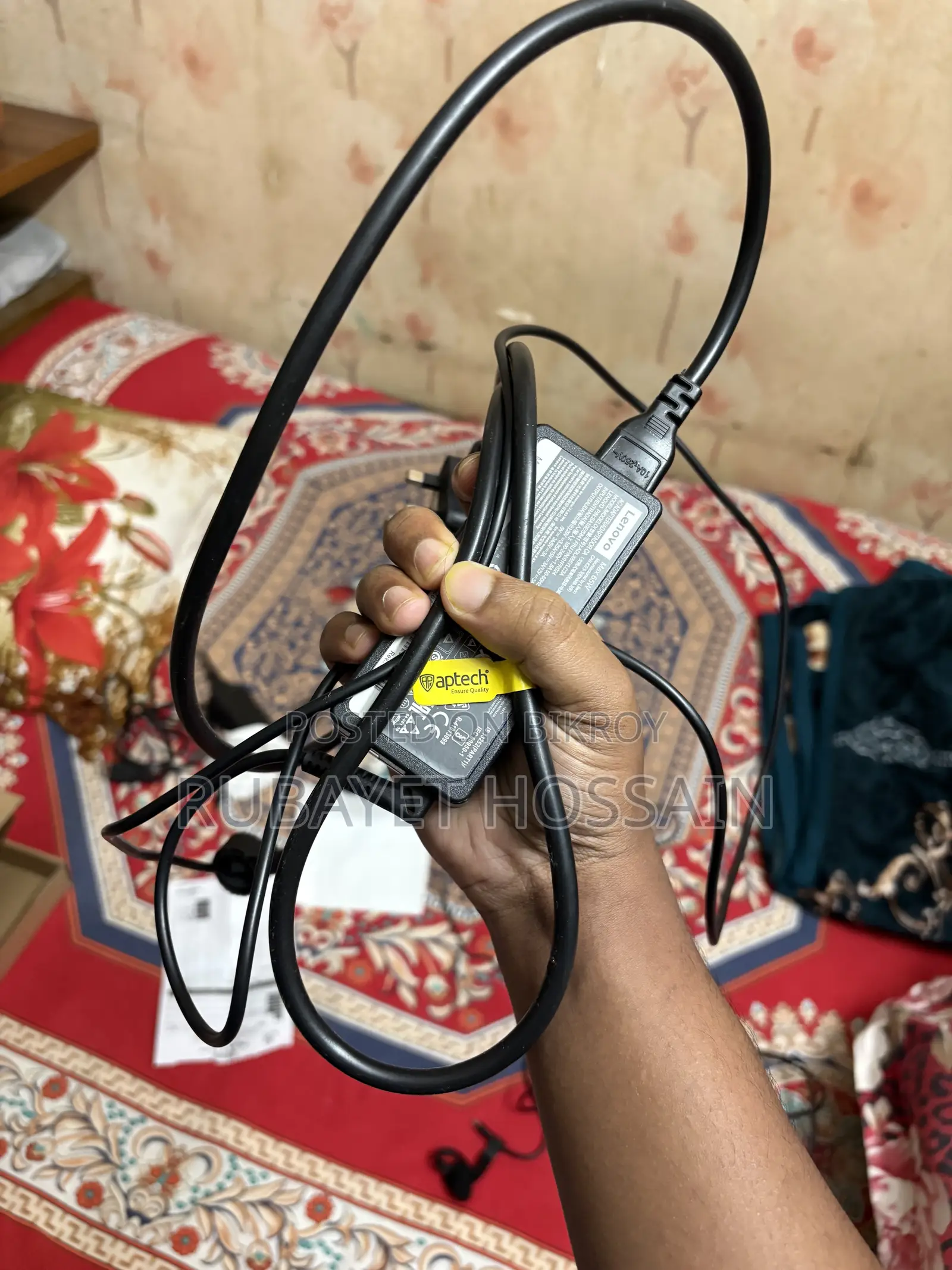 ৬৫ ওয়াট লেনোভো ল্যাপটপ চার্জার টাইপ সি