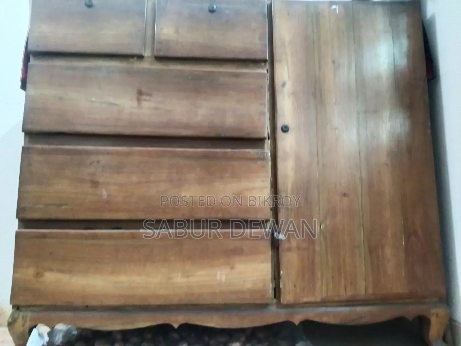 Teak Wood Wardrobe.
