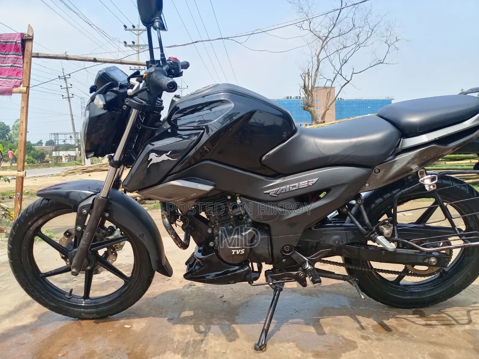 TVS Raider 125 2023 Black