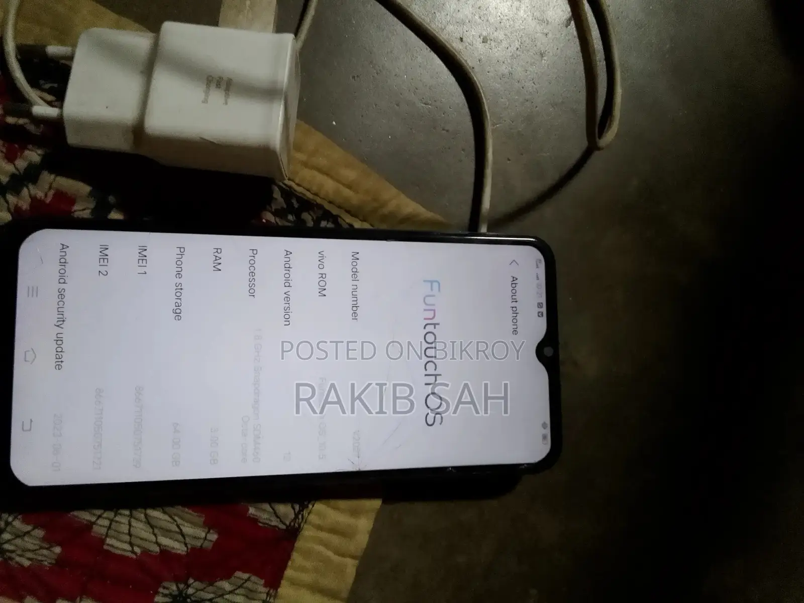 Vivo Y11 32 GB Black