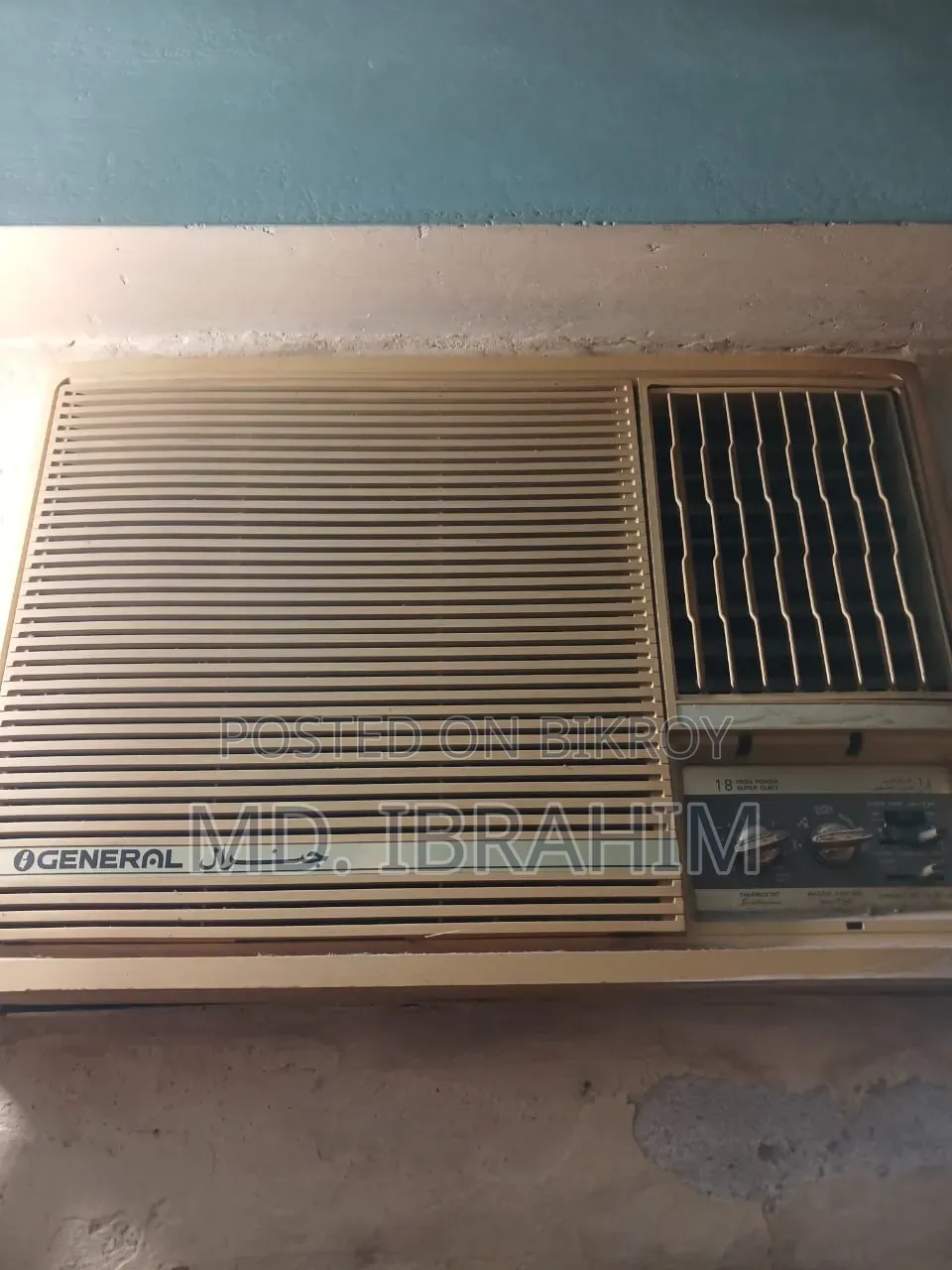 General 1.5ton Window AC