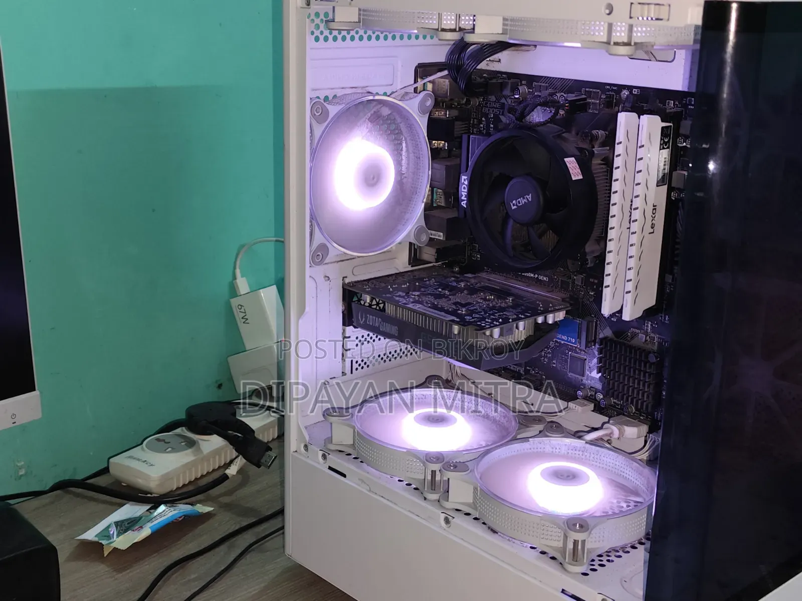 Desktop Computer MSI Model 16GB AMD Ryzen 7 SSD 512GB