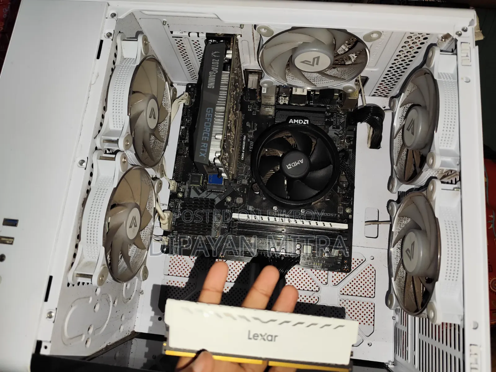 Desktop Computer MSI Model 16GB AMD Ryzen 7 SSD 512GB