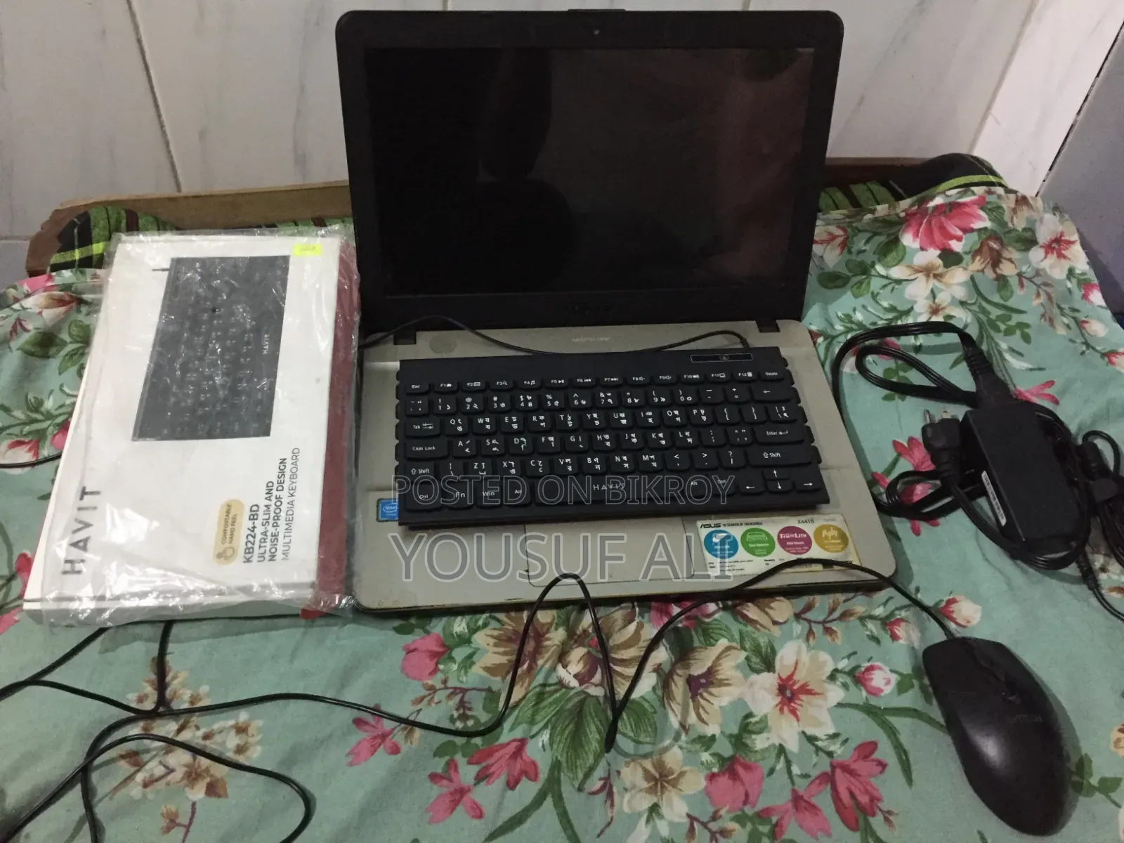 Laptop Asus 4GB Intel Celeron SSD 256GB
