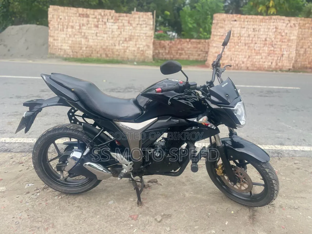Suzuki Gixxer Monotone 2023 Black
