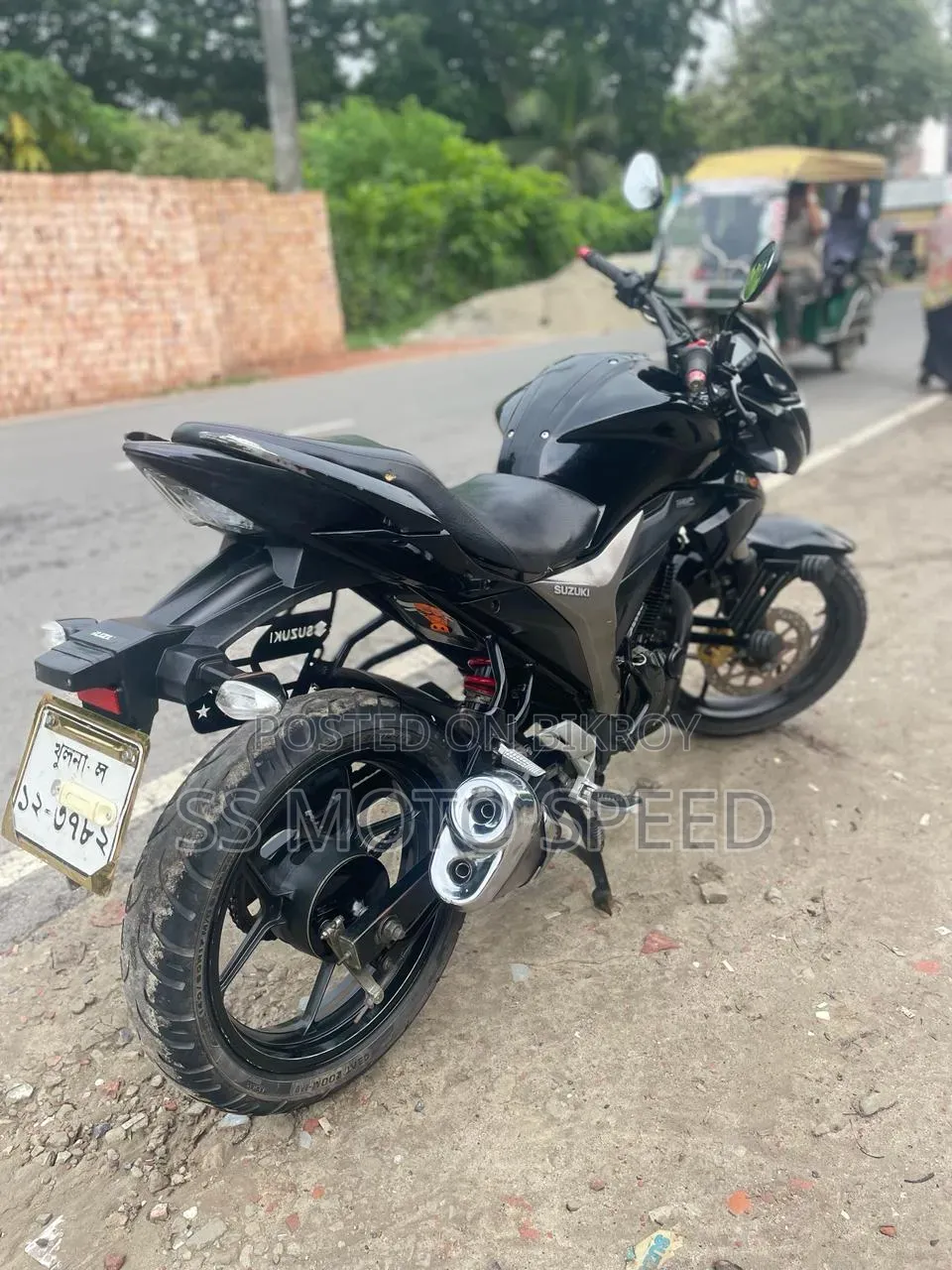 Suzuki Gixxer Monotone 2023 Black