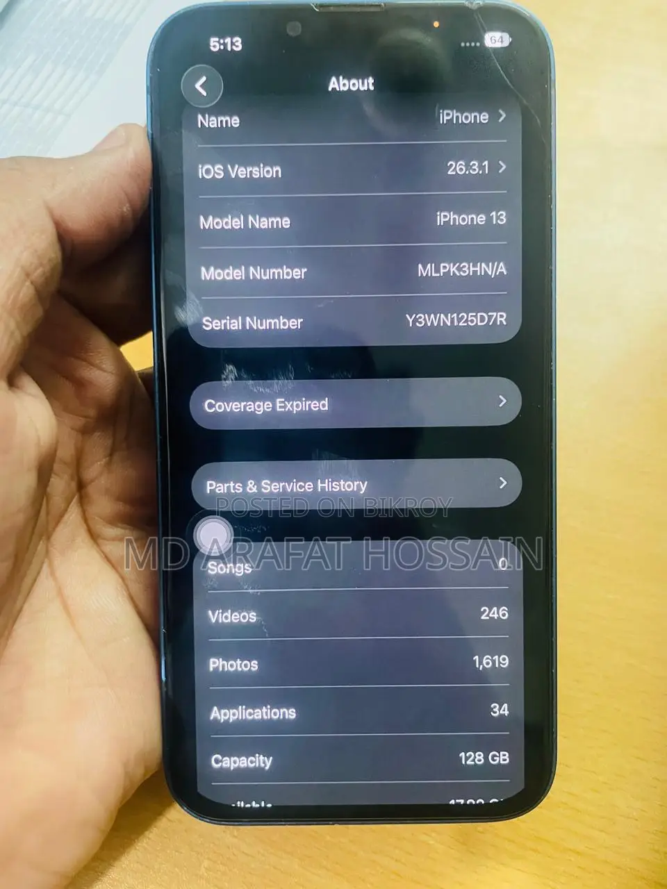 Apple iPhone 13 128 GB Blue