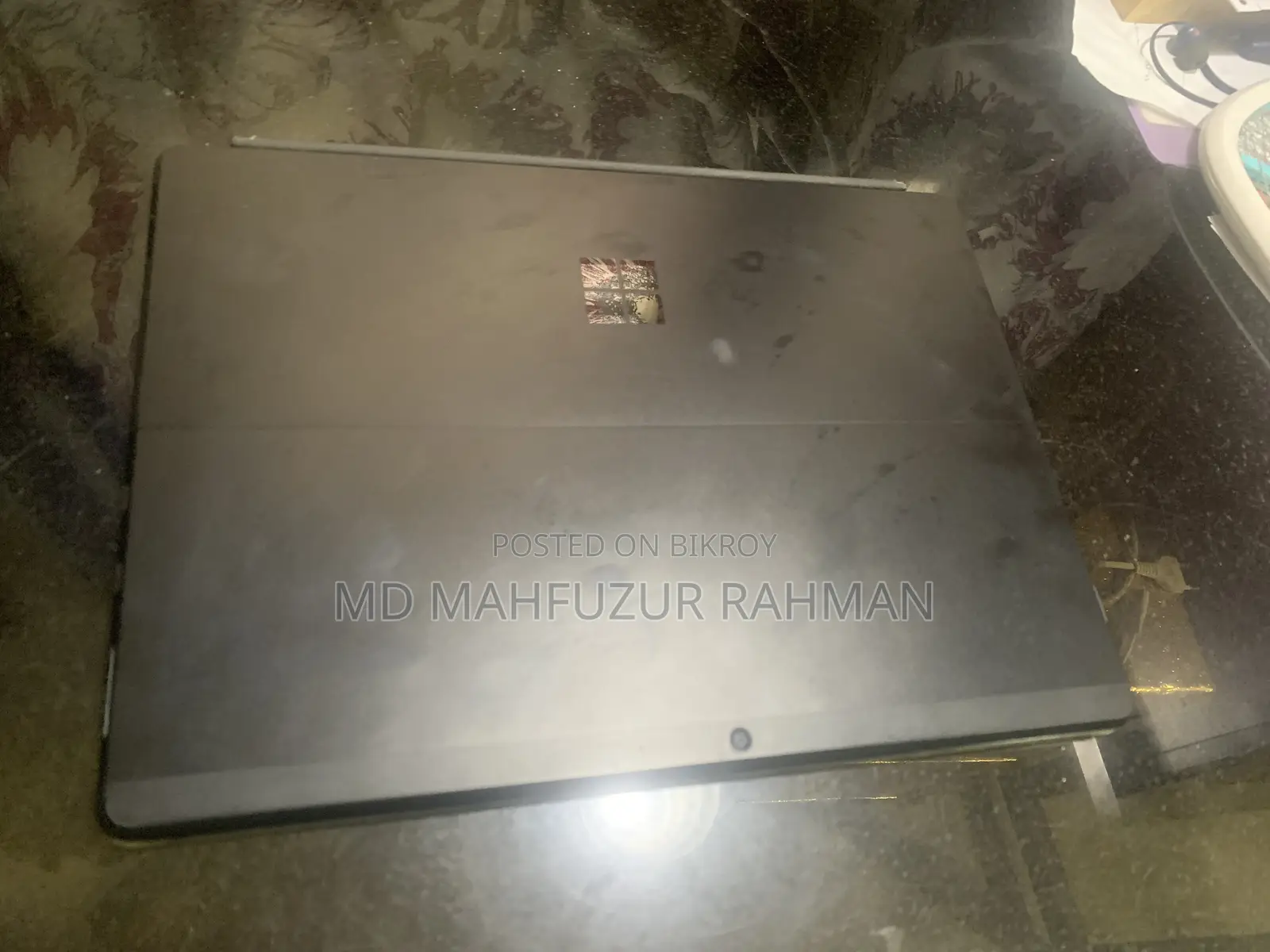 ল্যাপটপ মাইক্রোসফট সারফেস প্রো এক্স ৮জিবি ইন্টেল কোর এম২ এসএসডি ২৫৬জিবি
