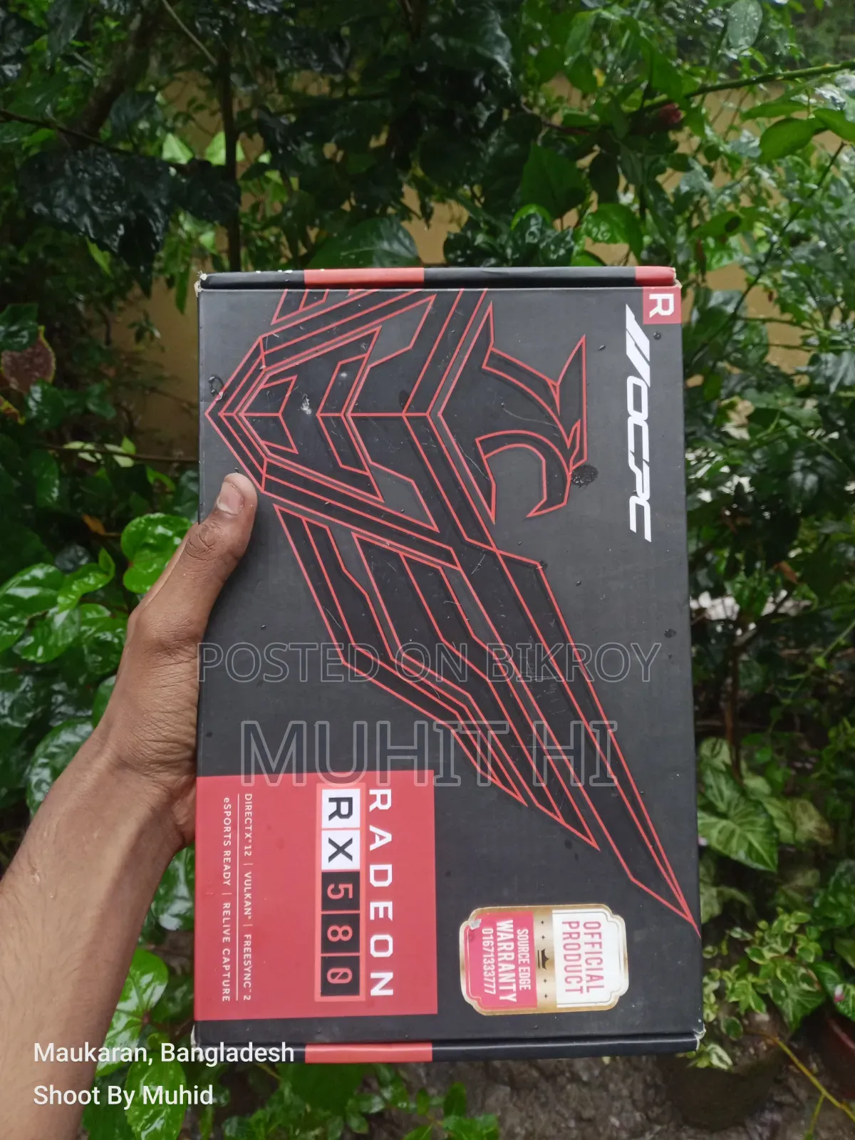 Ocpc Rx580 8gb Gddr5