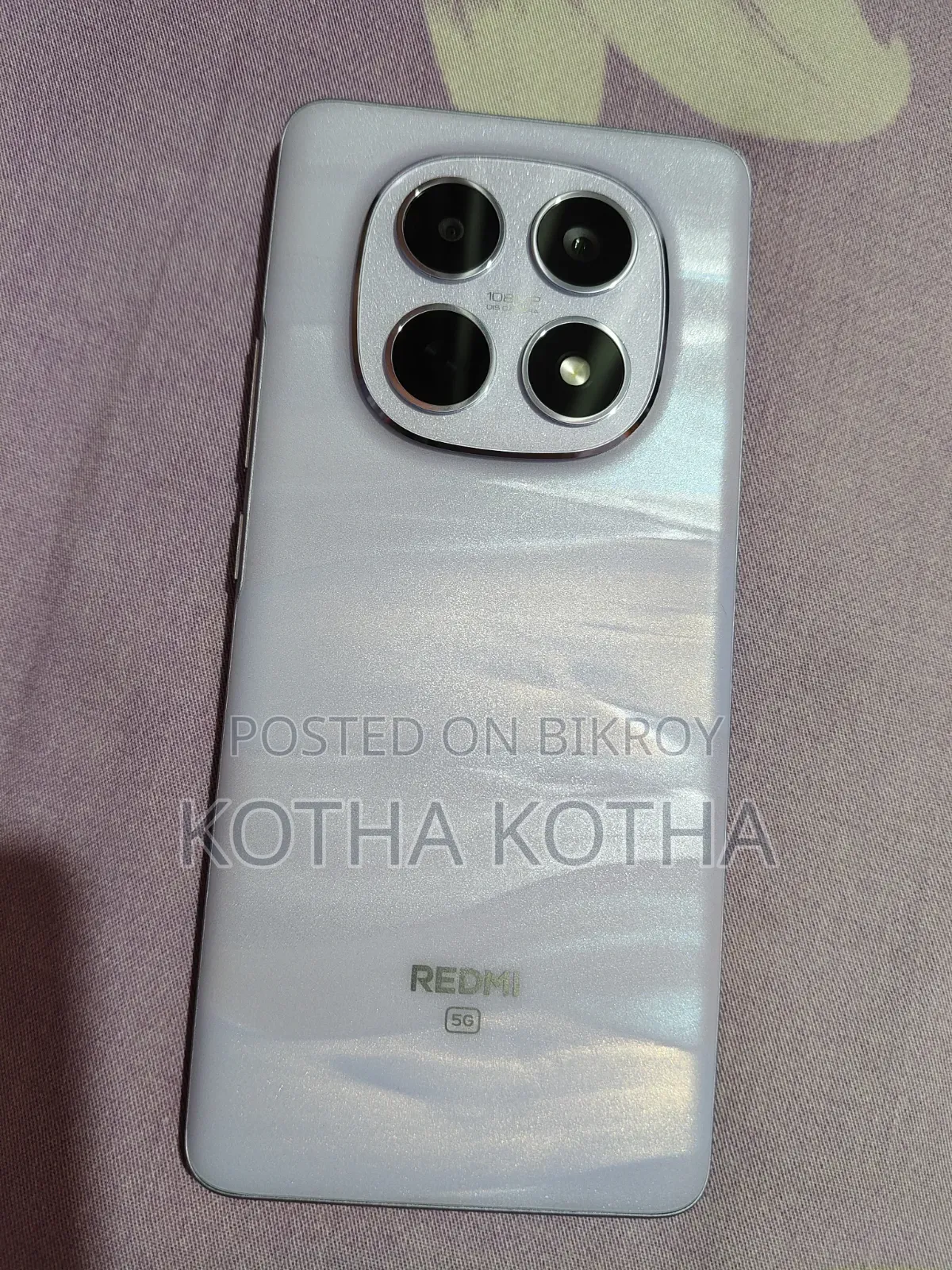 New Xiaomi Redmi Note 15 256 GB Purple
