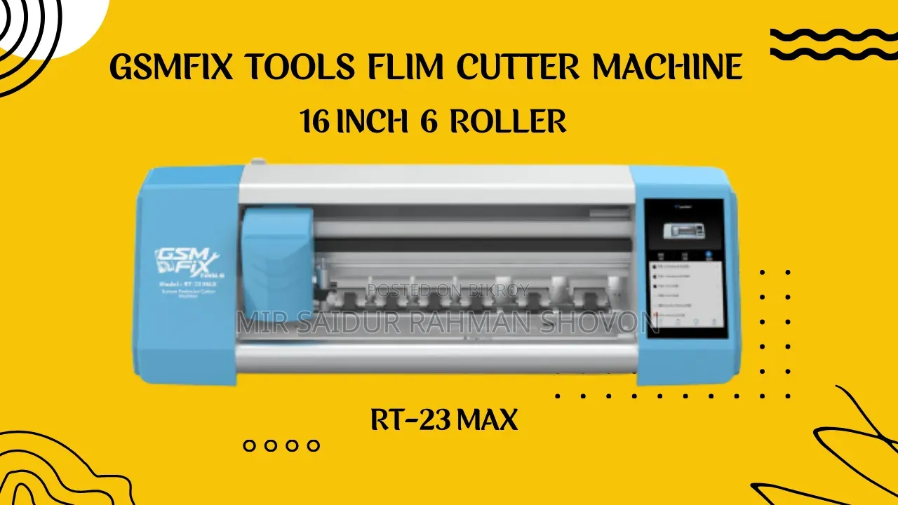 Film Cutting Machine Rt-24 Max 6 Roller-Gsmfix Tools