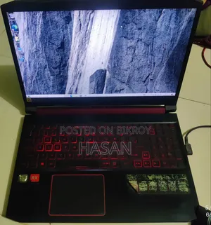 ল্যাপটপ Acer Nitro 5 ৮জিবি AMD Ryzen 5 হার্ডডিস্ক ১টিবি