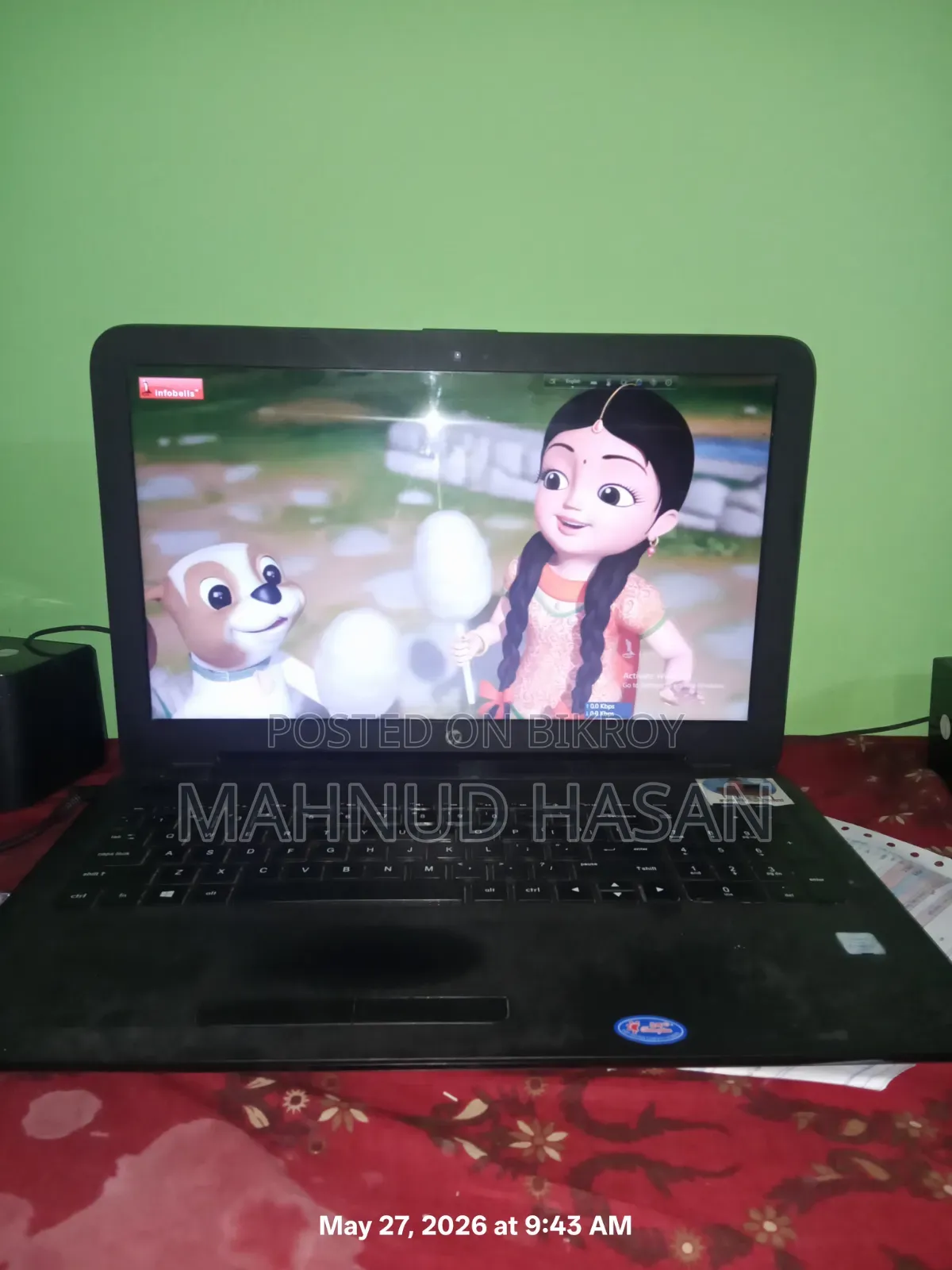 Laptop HP 8GB Intel Core i5 SSD 128GB