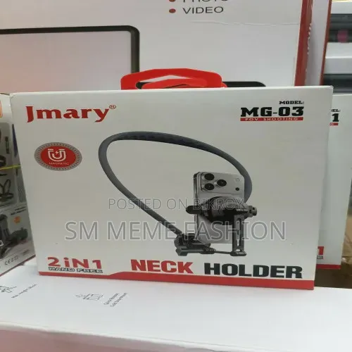 Jmary Mg-03 Magnetic Neck Holder Hands-Free Shooting With Smartphones