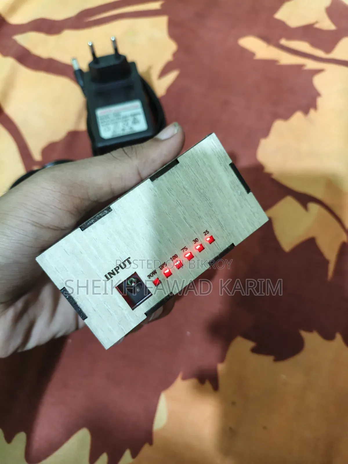Mini UPS with Adapter