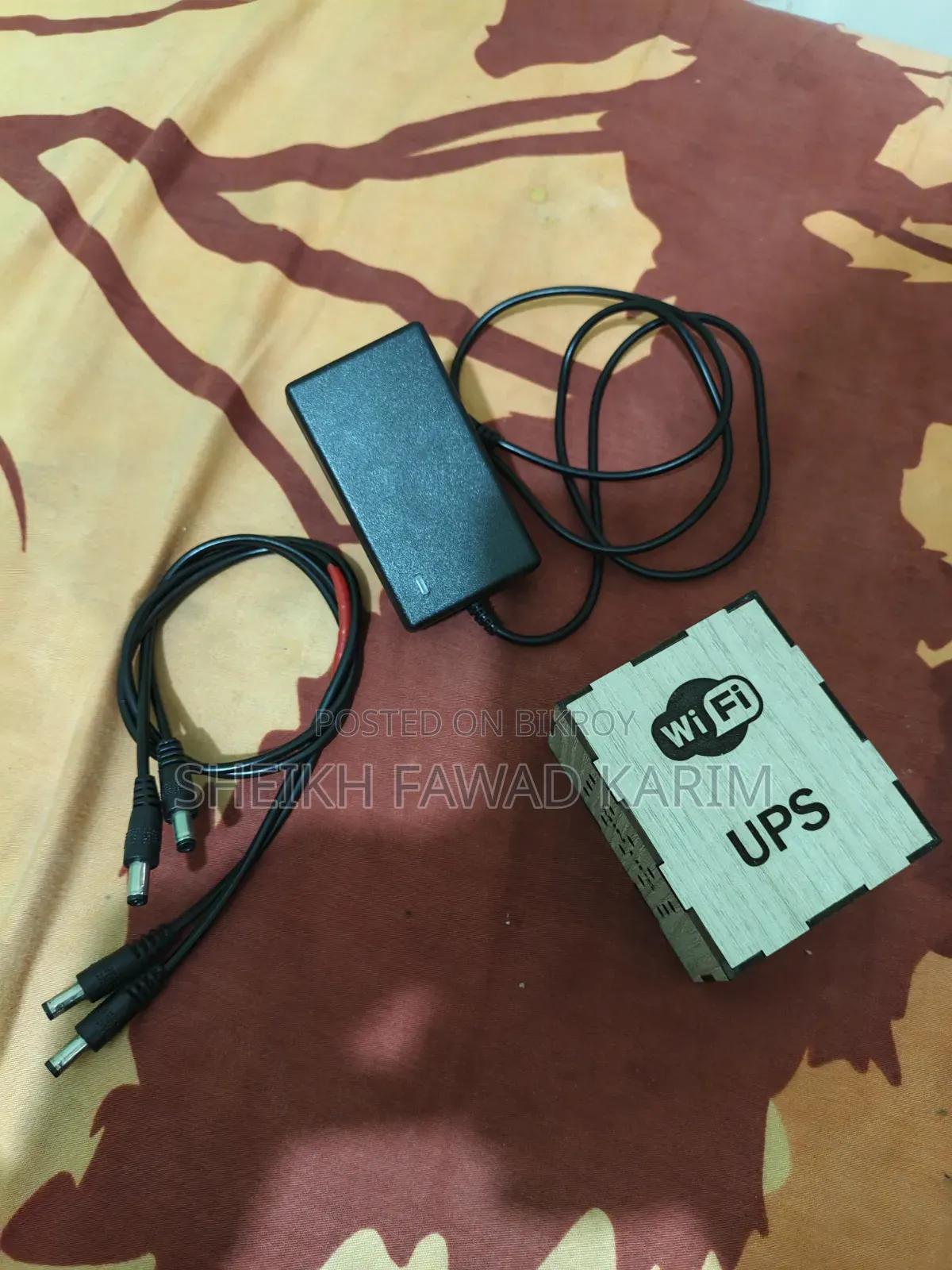 Mini UPS with Adapter