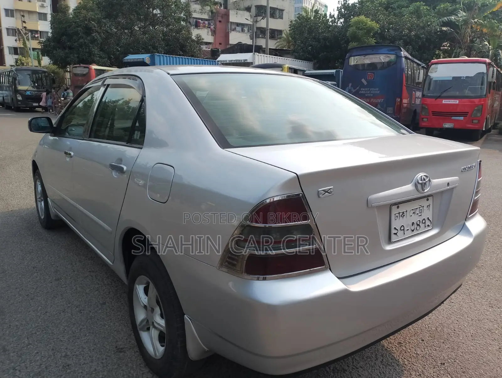 Toyota Corolla Sedan Automatic 2004 Silver