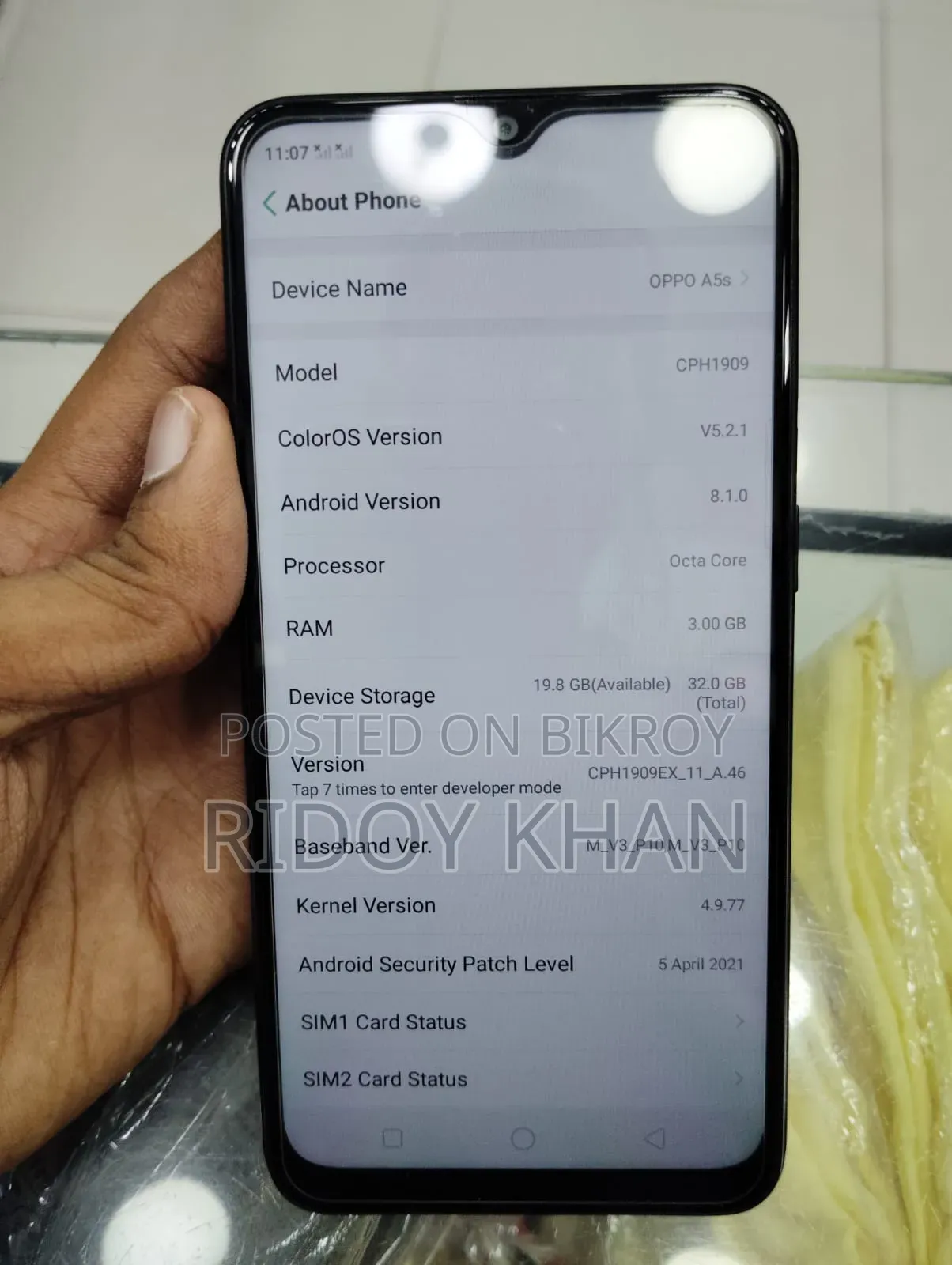 Oppo A5s / AX5s 32 GB Black