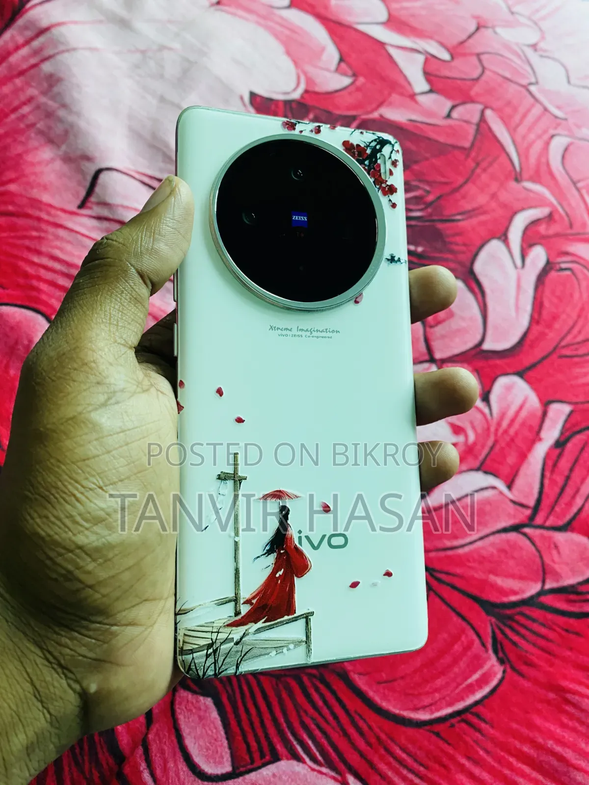 ভিভো এক্স১০০ ২৫৬ জিবি সাদা