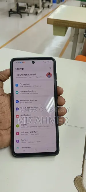 নতুন স্যামসাং গ্যালাক্সি এ৭১ ১২৮ জিবি সিলভার