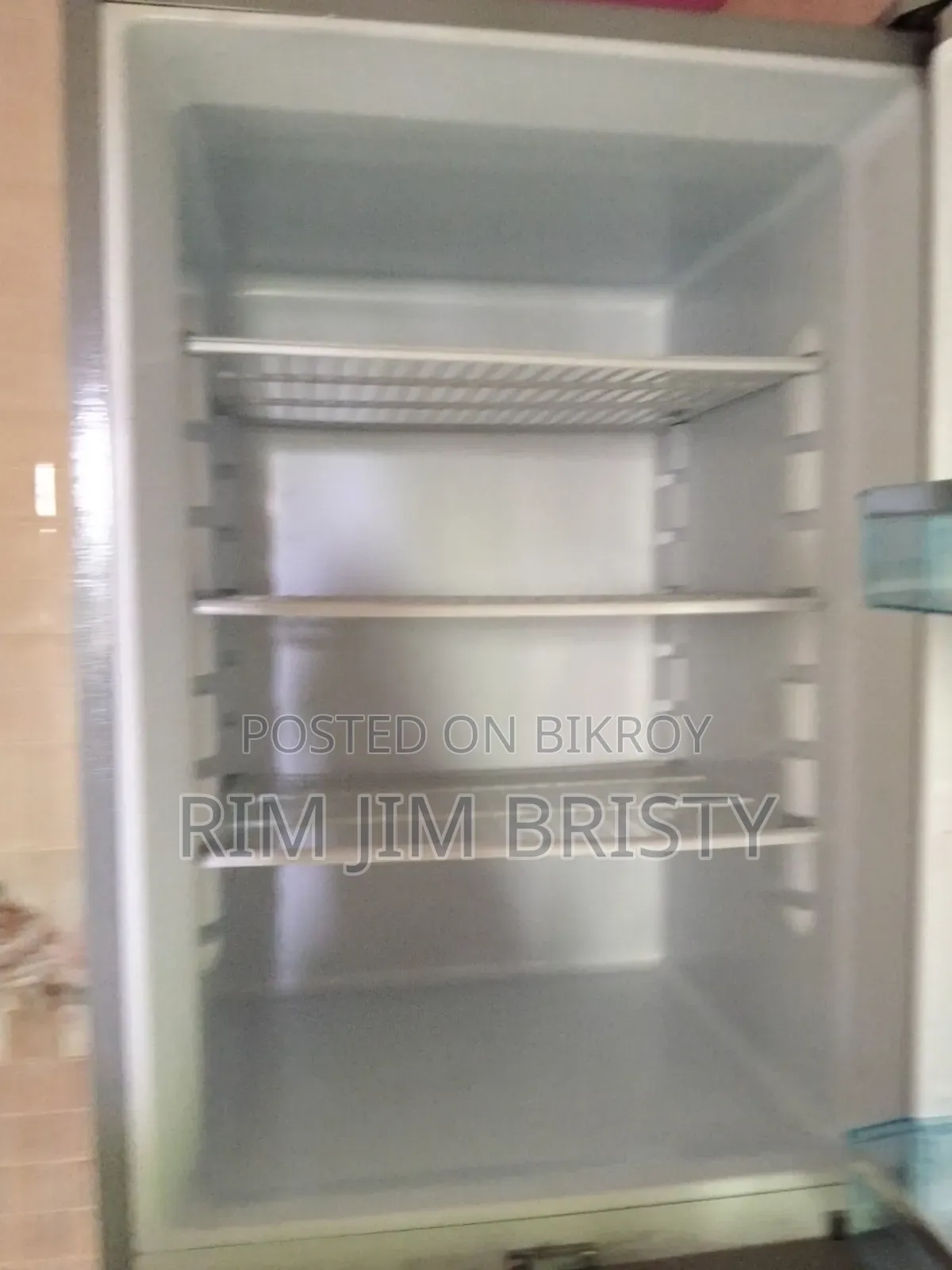Vision Glass Door Refrigerator RE-305 Liter Pink Daisy Top Mount