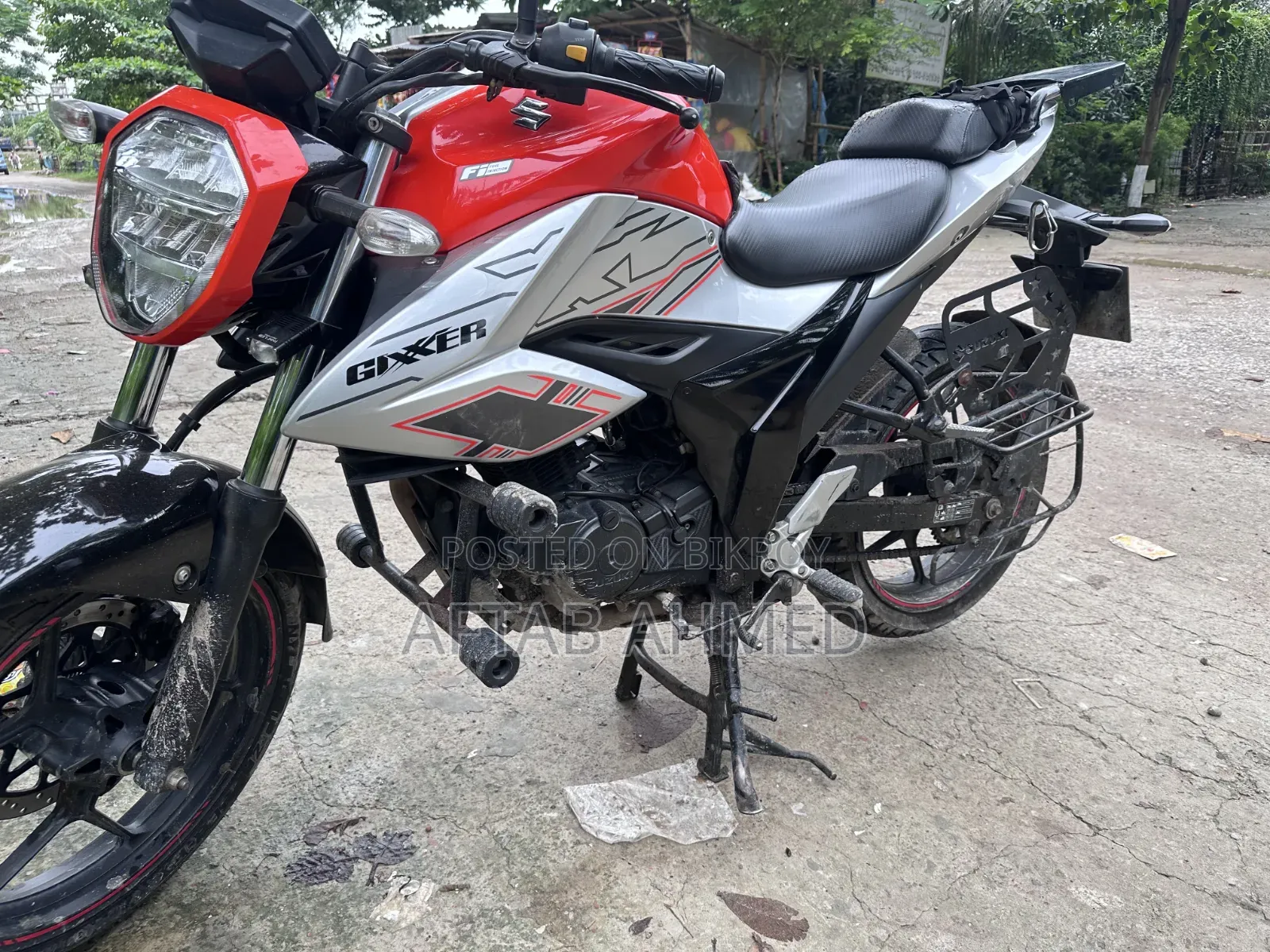 Suzuki Gixxer Fi ABS 2023 Orange