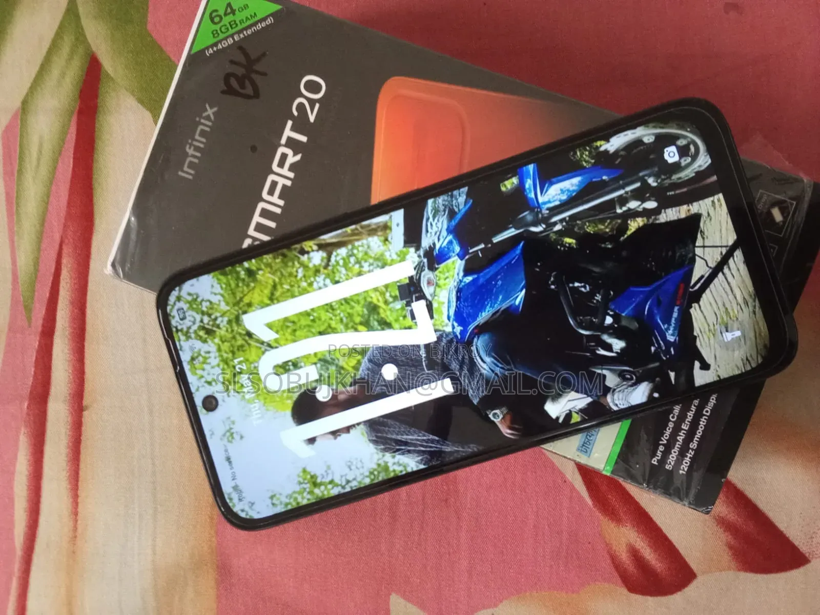 New Infinix Smart 20 64 GB Black