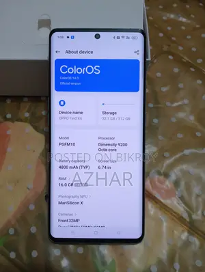 Oppo Find X6 512 GB Blue