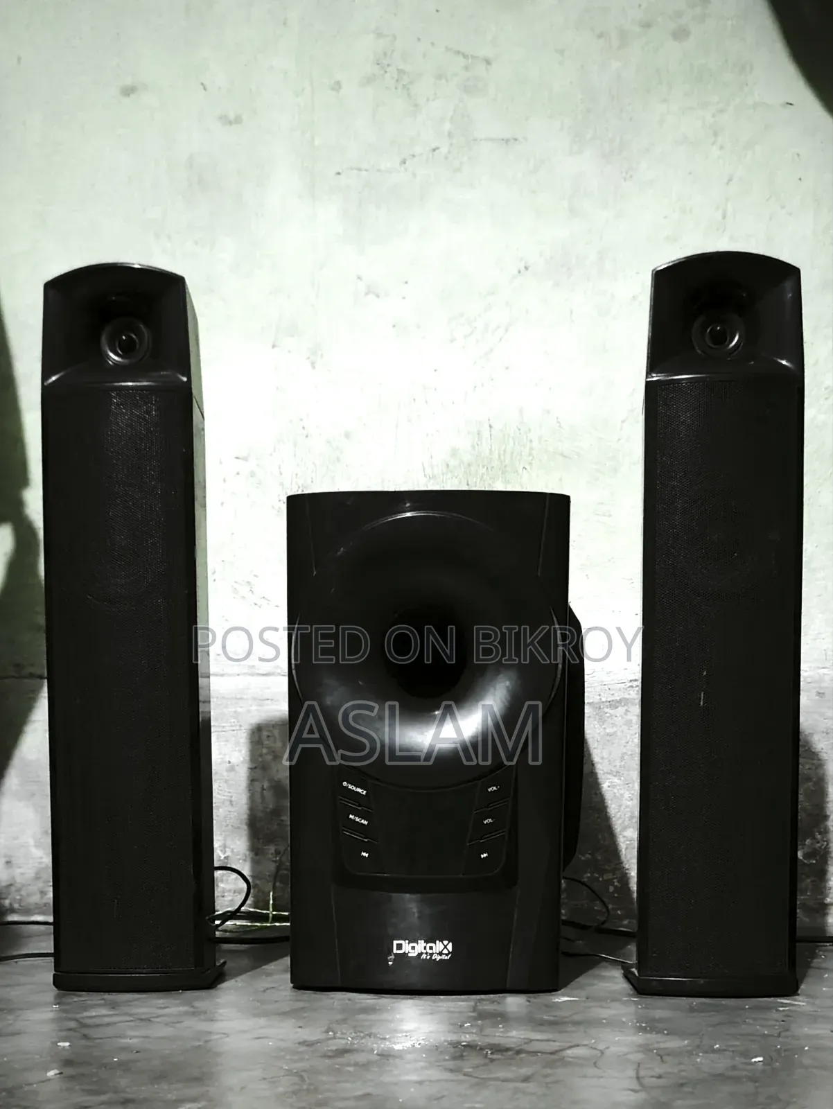 Digitalx X-F983bt 2.1 Multimedia Speaker