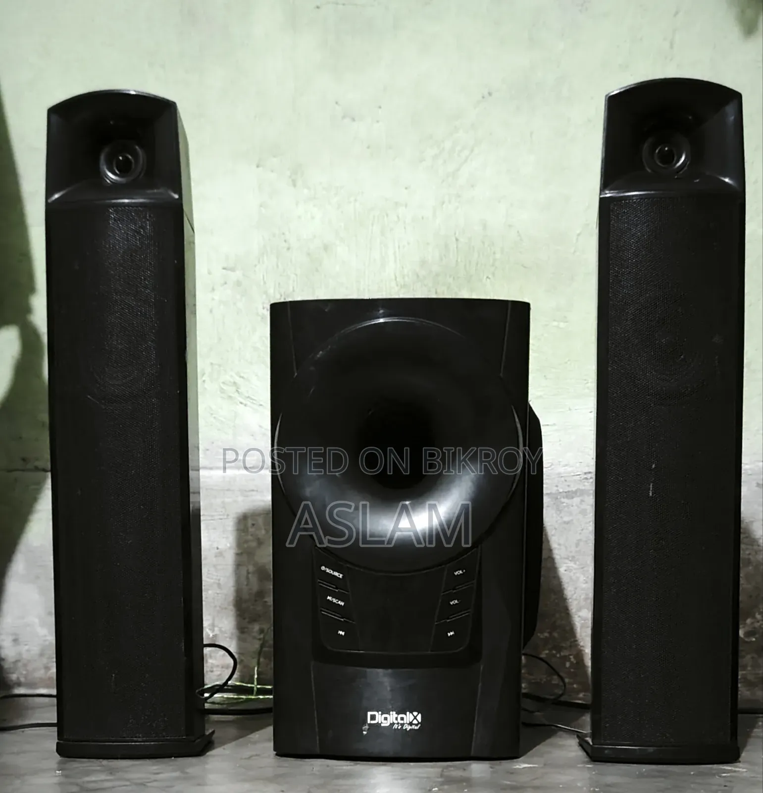 Digitalx X-F983bt 2.1 Multimedia Speaker