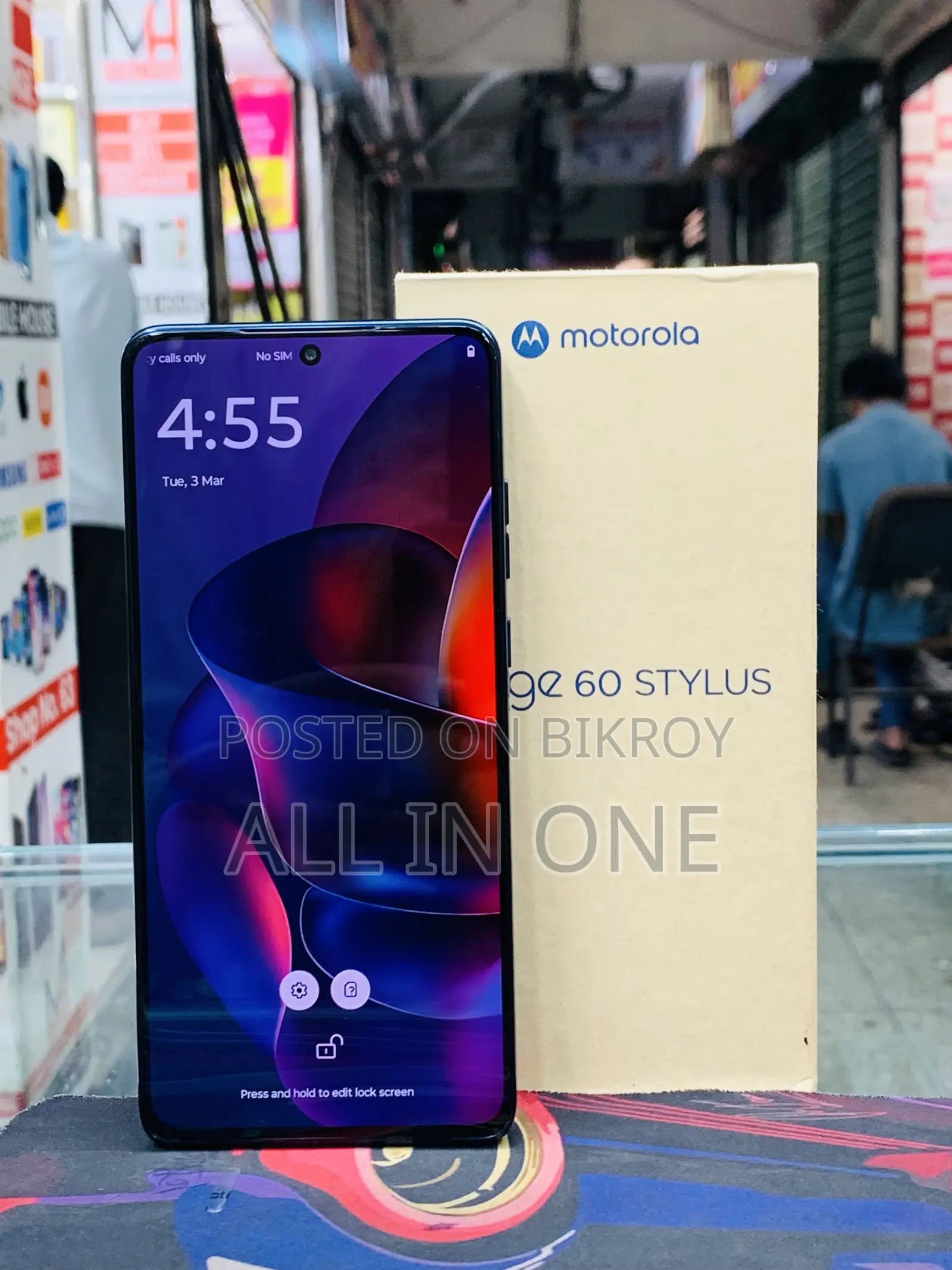 Motorola Edge 60 Stylus 256 GB Blue