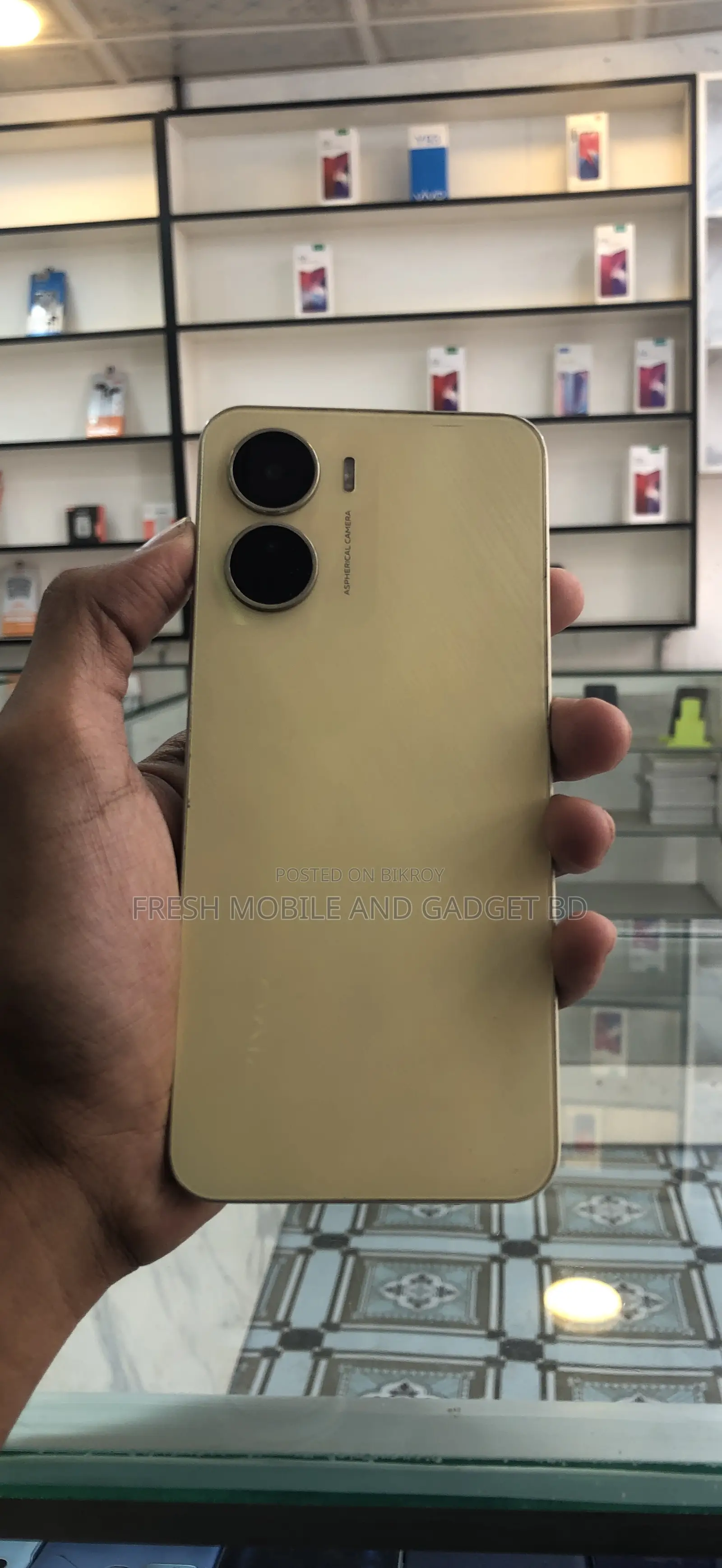 Vivo Y16 64 GB Rose Gold