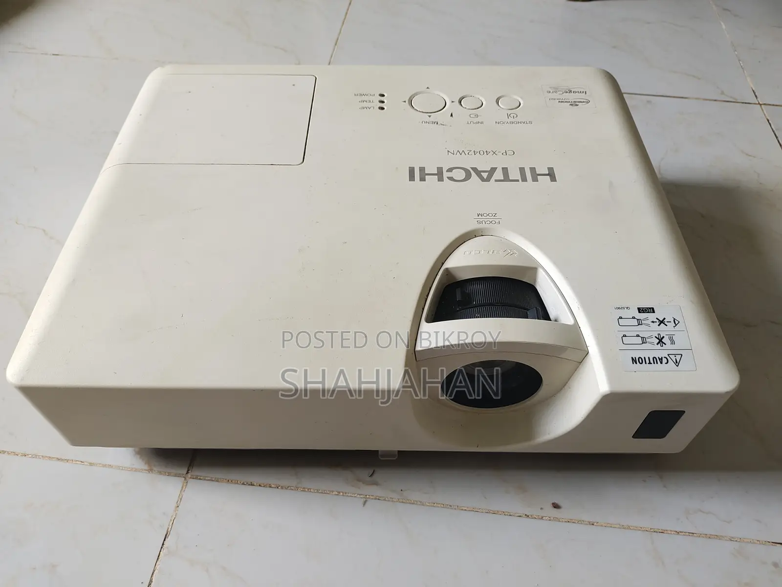 A projector will be sold