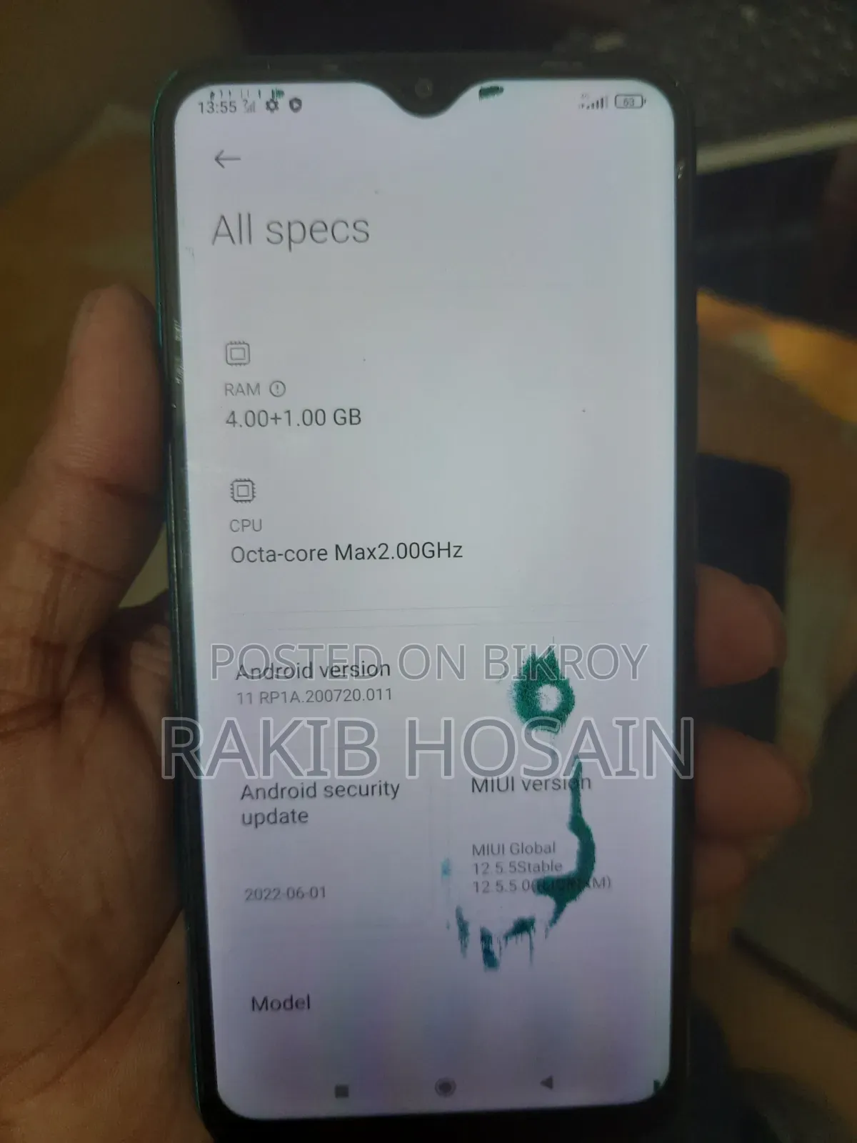 Xiaomi Redmi 9 Prime 64 GB Blue