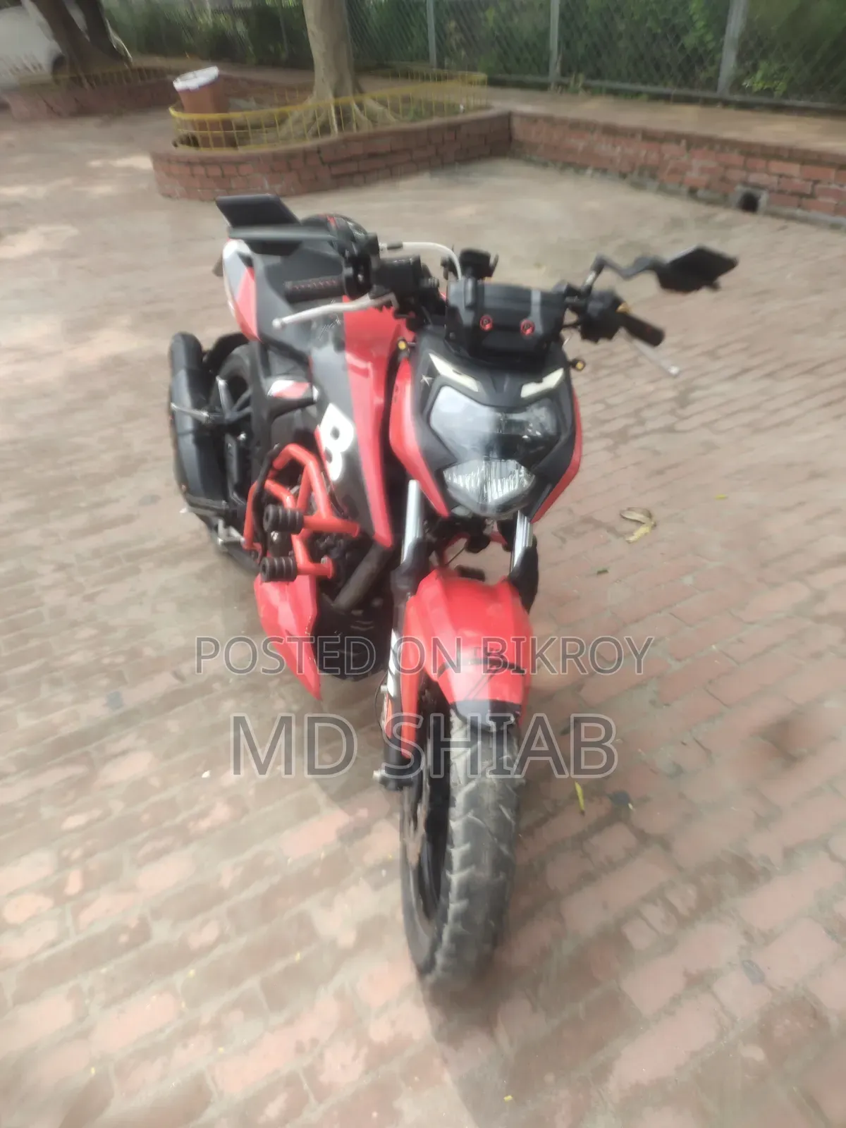 TVS Apache RTR 160 4V 2021 Red