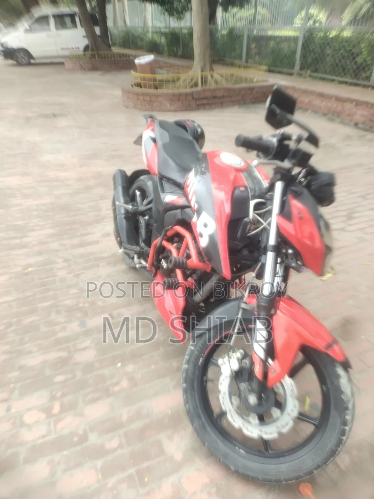 TVS Apache RTR 160 4V 2021 Red