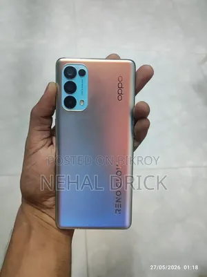 ওপ্পো রেনো৫ প্রো ৫জি ২৫৬ জিবি রোজ গোল্ড